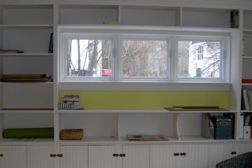 Covenant Construction Group - Home Addition, Interior, Custom Shelving and Picture Windows- Ann Arbor, MI
