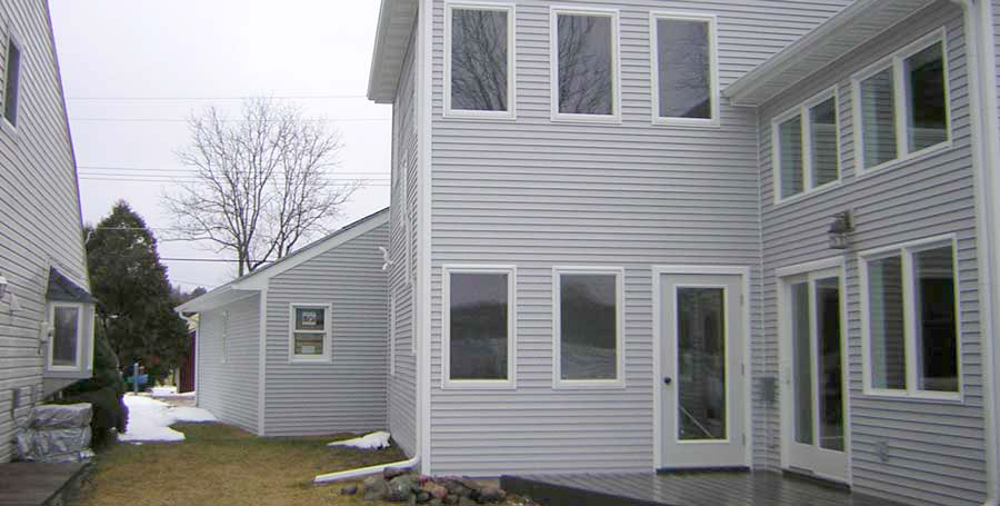 Covenant Construction Group - Cottage Addition Remodel, Finished, Exterior Rear Side - Pinckney, MI
